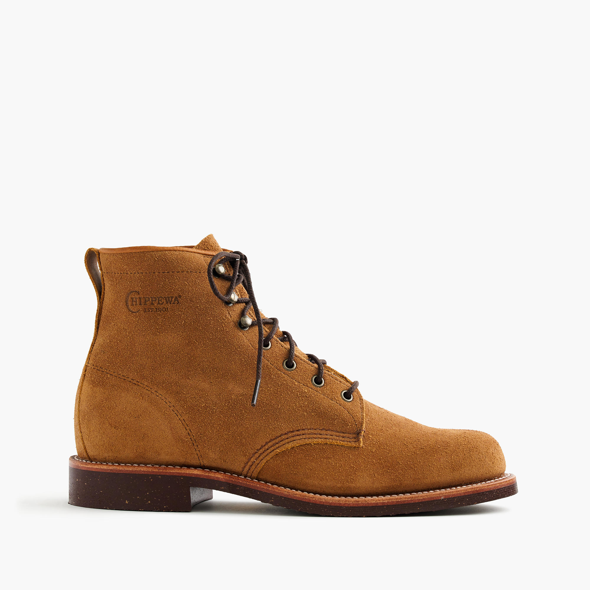 J.crew Original Leather Ankle Boots in Brown for Men Lyst
